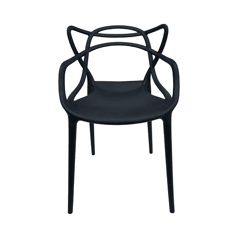 Silla Sidney Negra (Nuevo Diseño)