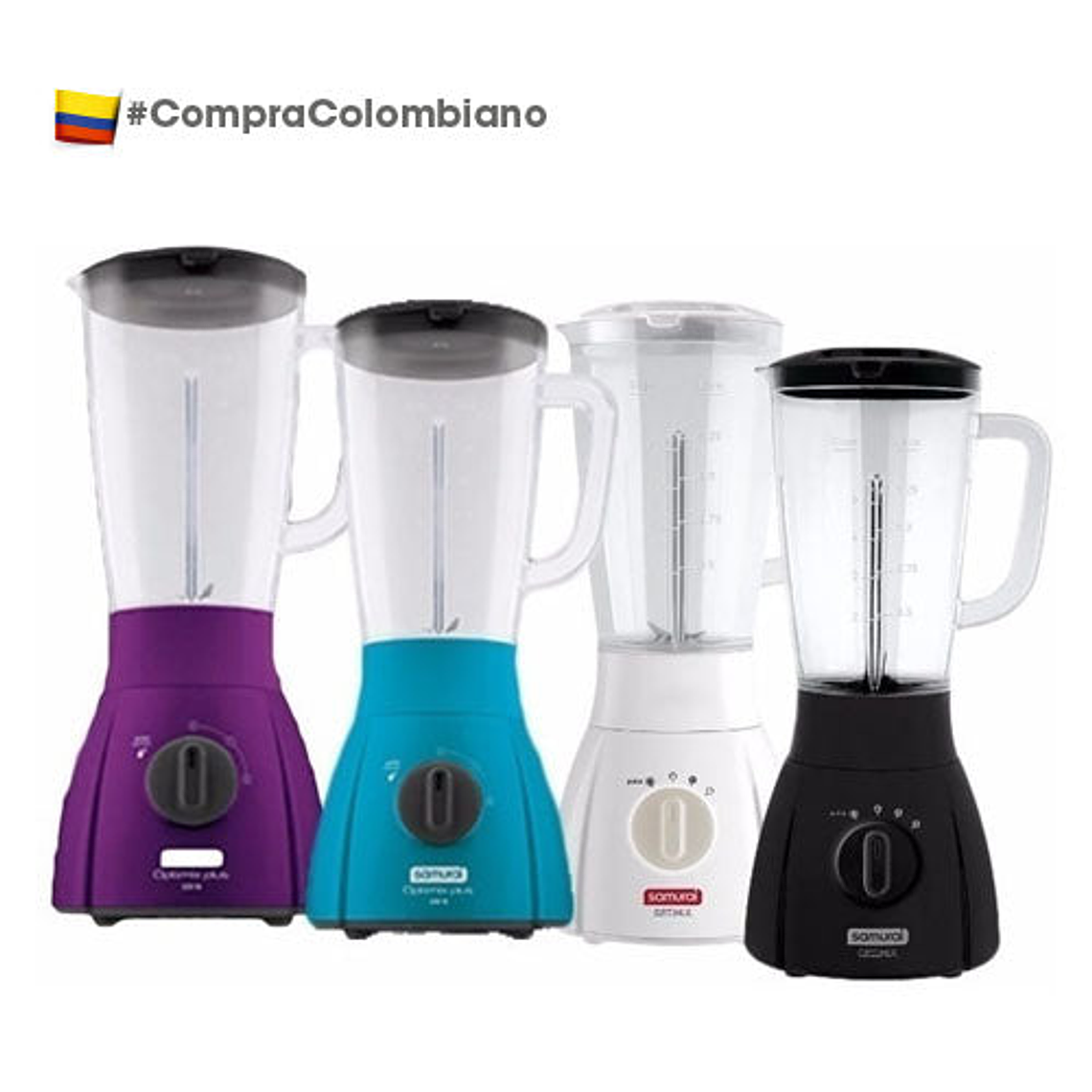 Licuadora Optimix Plus Negro / Samurai 2