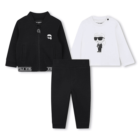 Conjunto 3 Pzas Kids Karl Lagerfeld