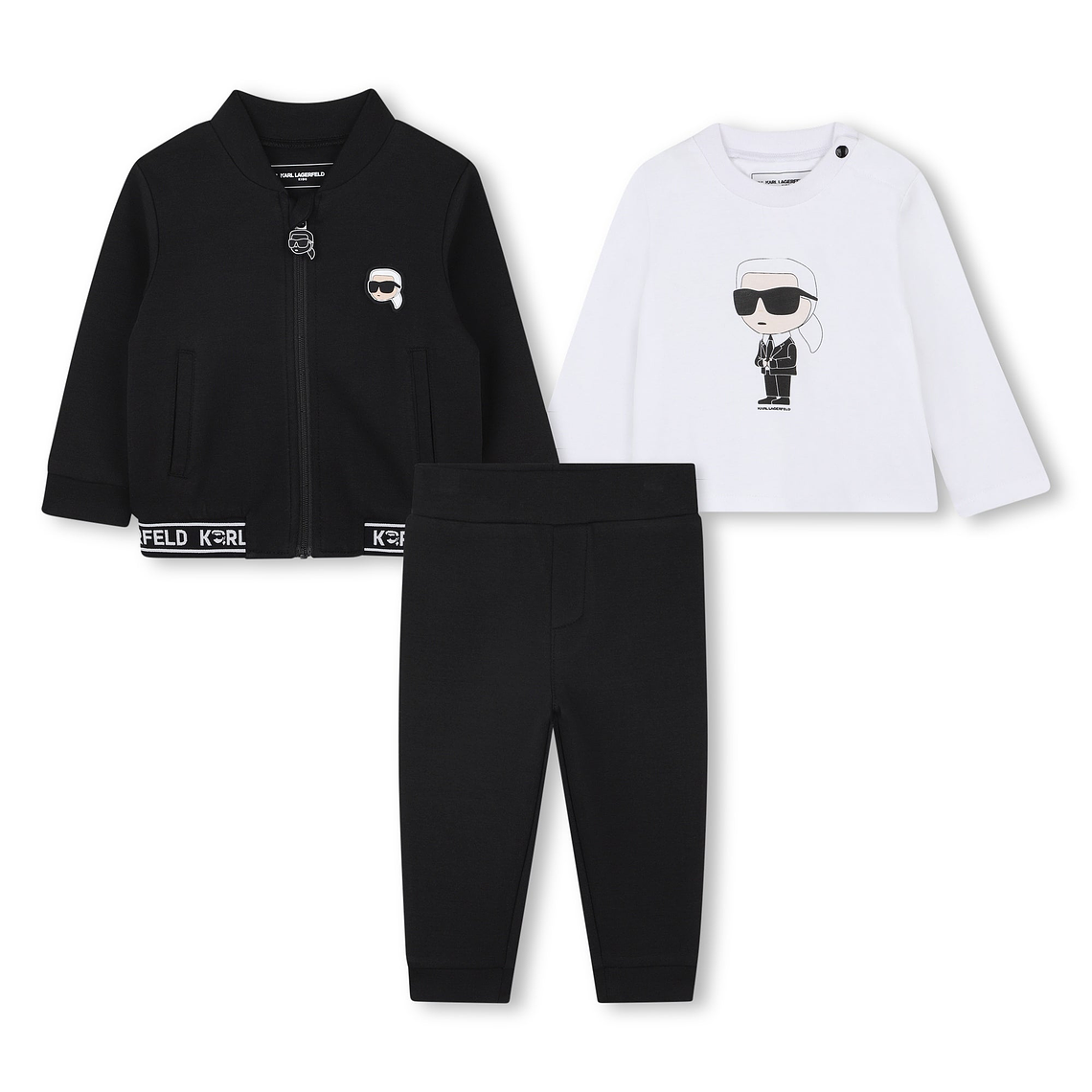 Conjunto 3 Pzas Kids Karl Lagerfeld 1