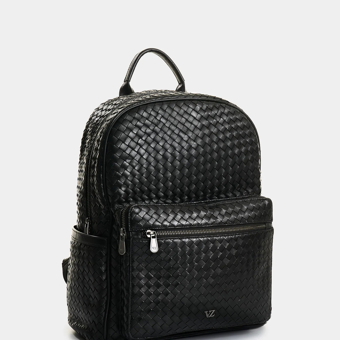 Morral de cuero trenzado para hombre Weave 3