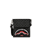 BOLSO DE MANO NEGRO SCRIBBLE SHARK SPRAYGROUND - Miniatura 2