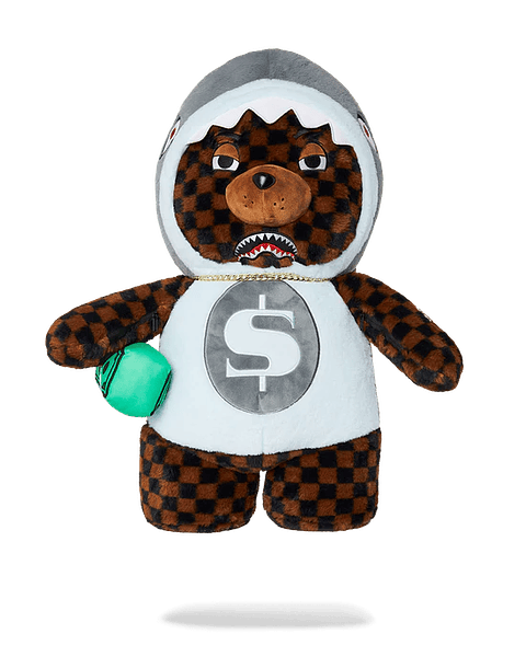 MOCHILA DE OSO MARRÓN MONAY BEAR IN SHARK SPRAYGROUND