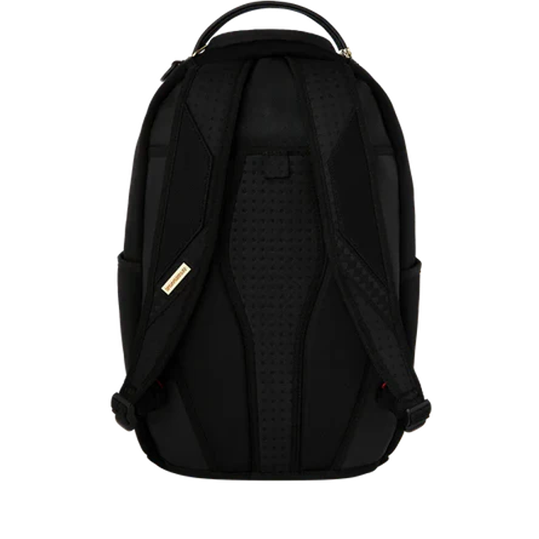 MOCHILA NEGRA SHARK CENTRAL KNIT SPRAYGROUND 3