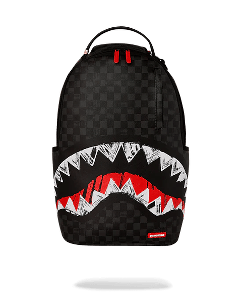 MOCHILA NEGRA SCRIBBLE SHARK SPRAYGROUND