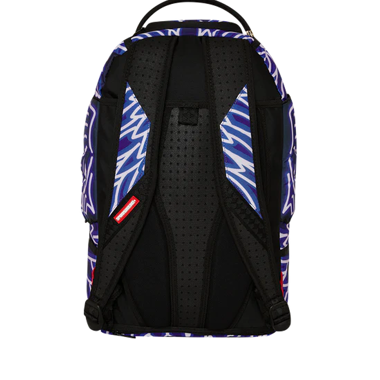 MOCHILA MORADA NEON WINGS PARTY SPRAYGROUND 3