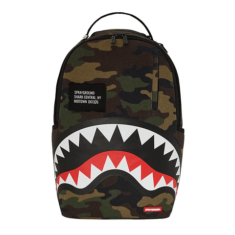 MORRAL VERDE SHARK CENTRAL SPRAYGROUND