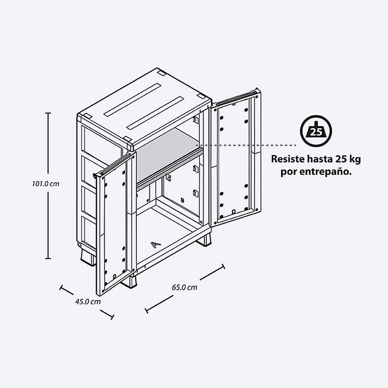 Armario Mediano Barú 4