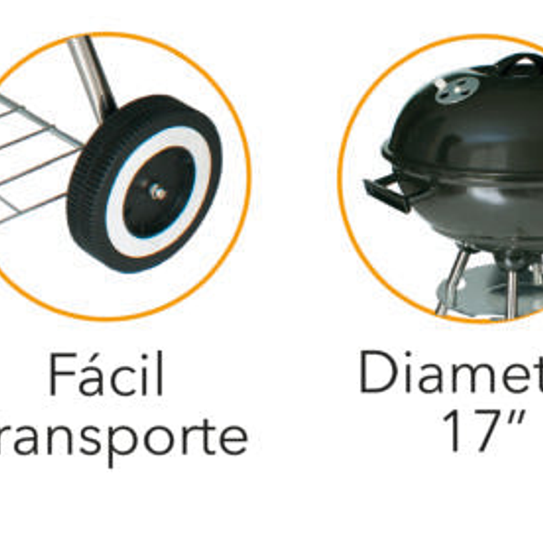 Asador de Carbón BBQ  / Home Elements 3