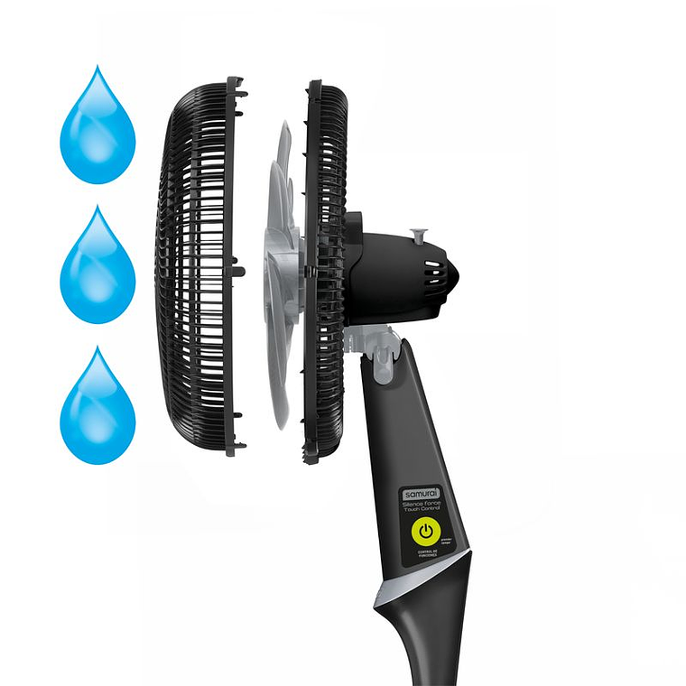 Ventilador de Pedestal SAMURAI Silence Force Control Remoto 2