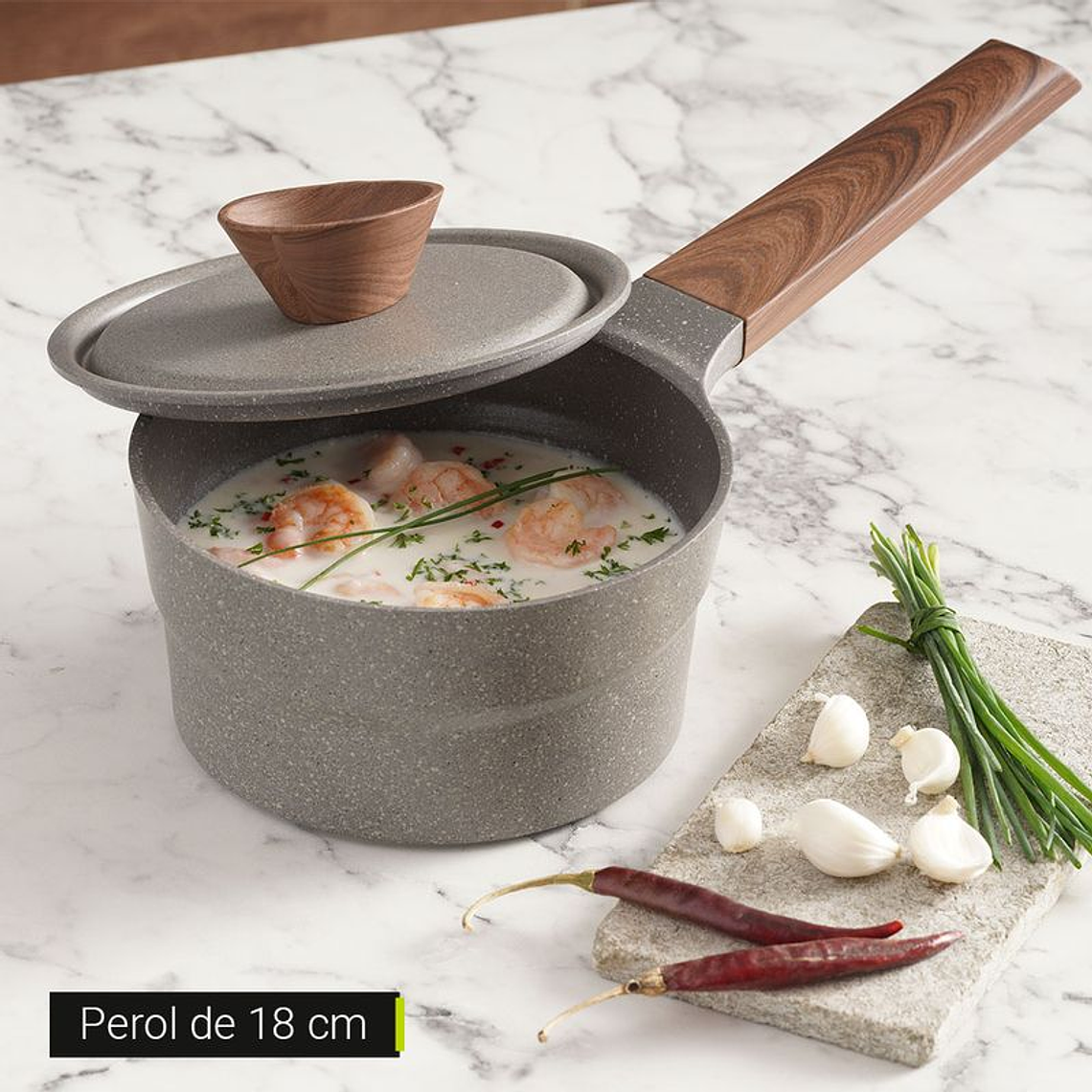 PEROL 16 CM Granito 5