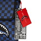 BOLSO DE MANO AZUL SHARKS IN PARIS SPRAYGROUND - Miniatura 4