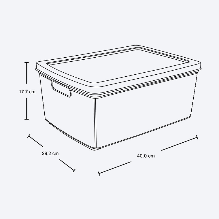Canasta Fique 13.5 Litros 3
