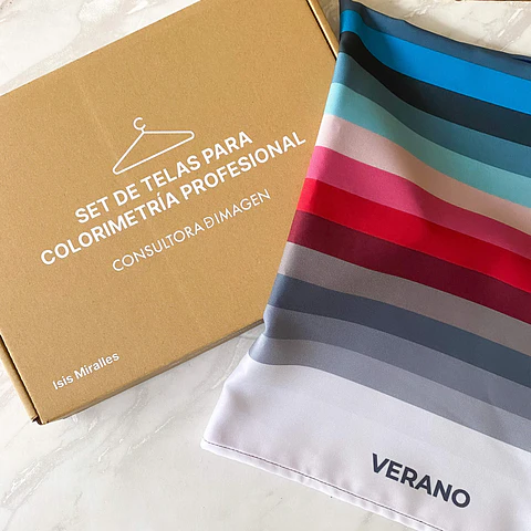 SET COMPLETO DE TELAS PARA TEST DE COLORIMETRÍA
