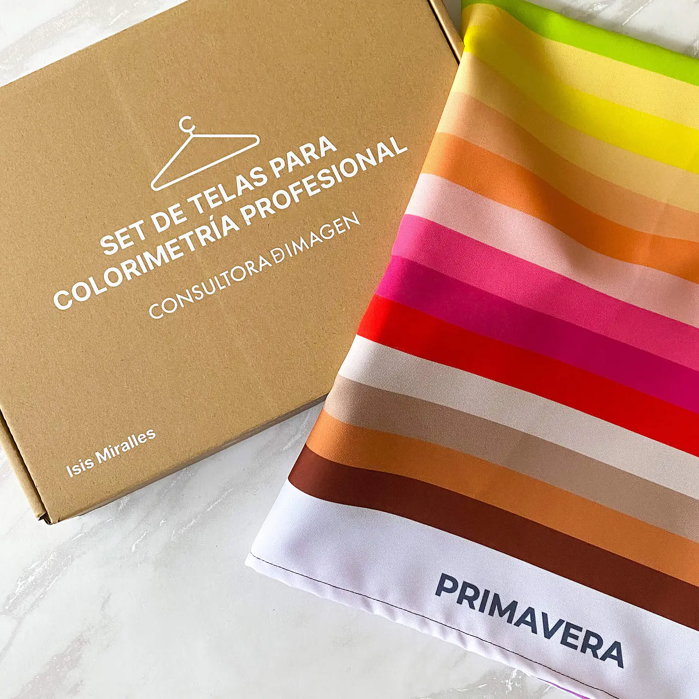 SET COMPLETO DE TELAS PARA TEST DE COLORIMETRÍA 4
