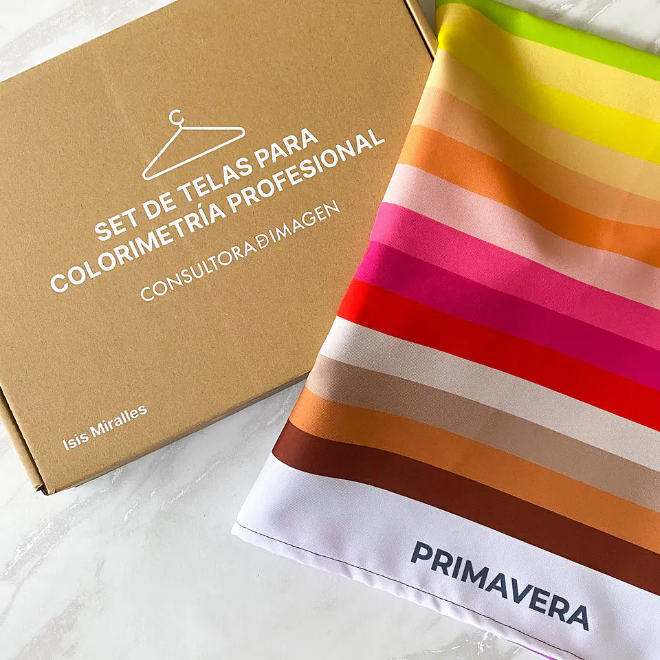 SET COMPLETO DE TELAS PARA TEST DE COLORIMETRÍA 4