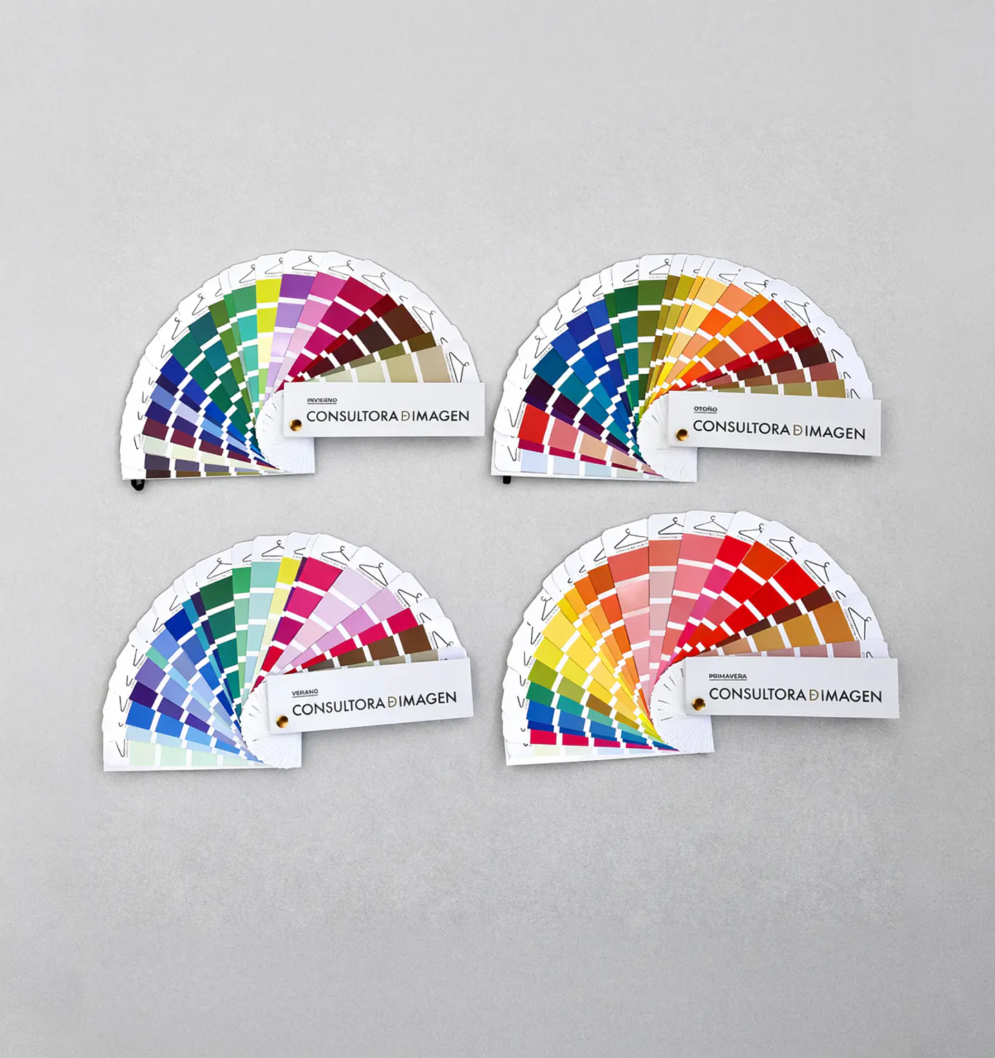 SET DE 4 PALETA DE COLORES 1