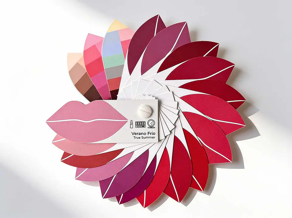 Paleta para labiales, cabello y maquillaje 1
