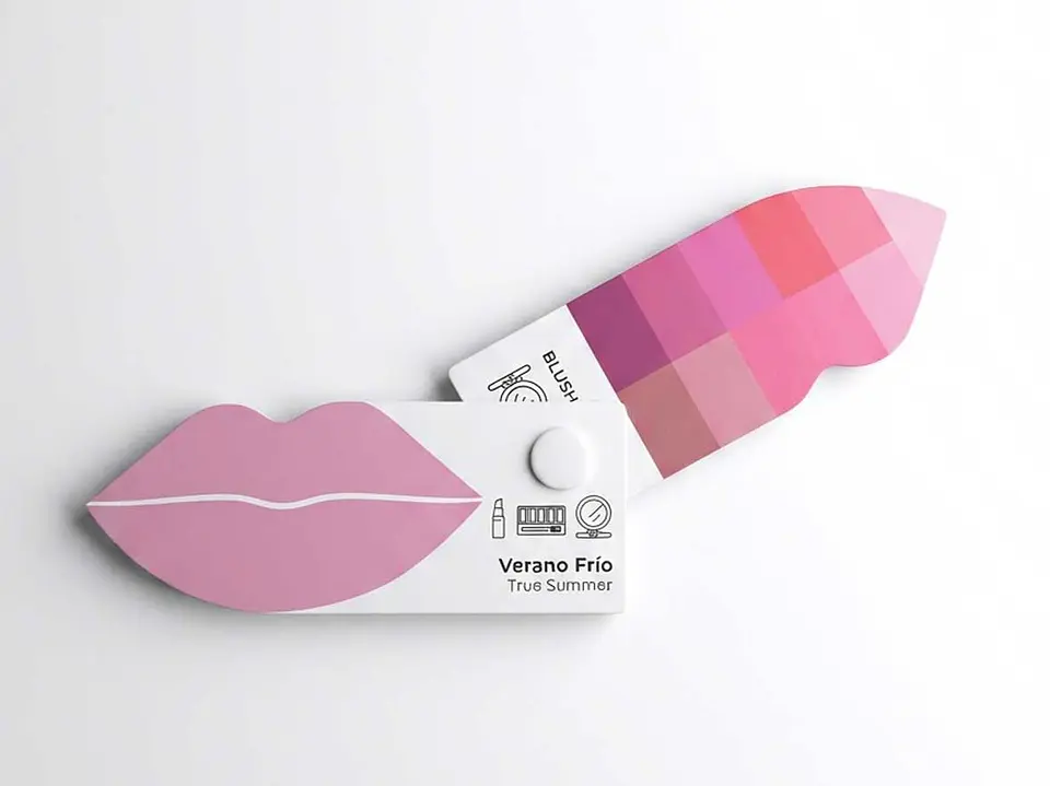 Paleta para labiales, cabello y maquillaje 3