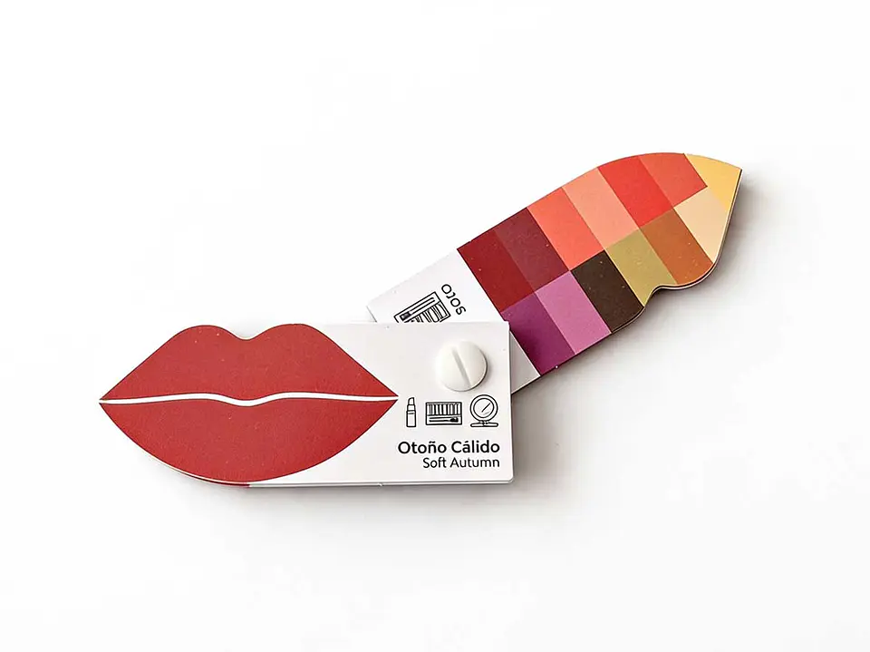 Paleta para labiales, cabello y maquillaje 2
