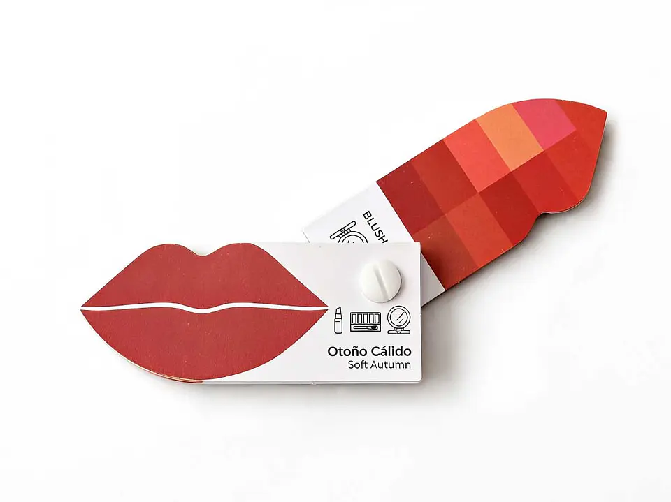 Paleta para labiales, cabello y maquillaje 3