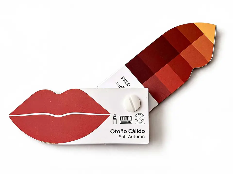 Paleta para labiales, cabello y maquillaje 4
