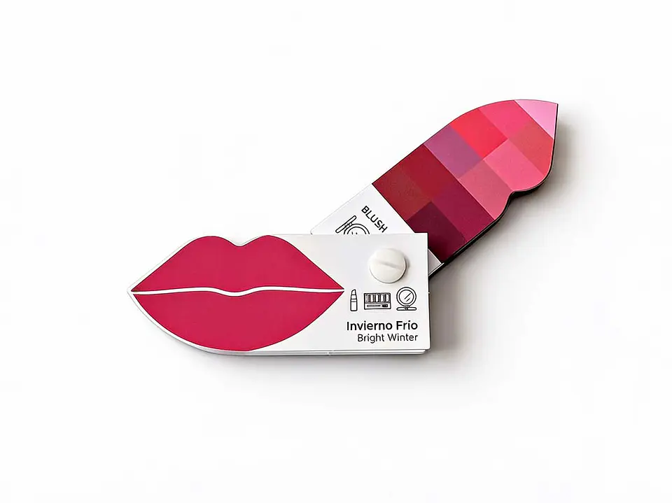 Paleta para labiales, cabello y maquillaje 3