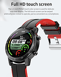 Smartwatch sembono s30 correa roja +56933233889