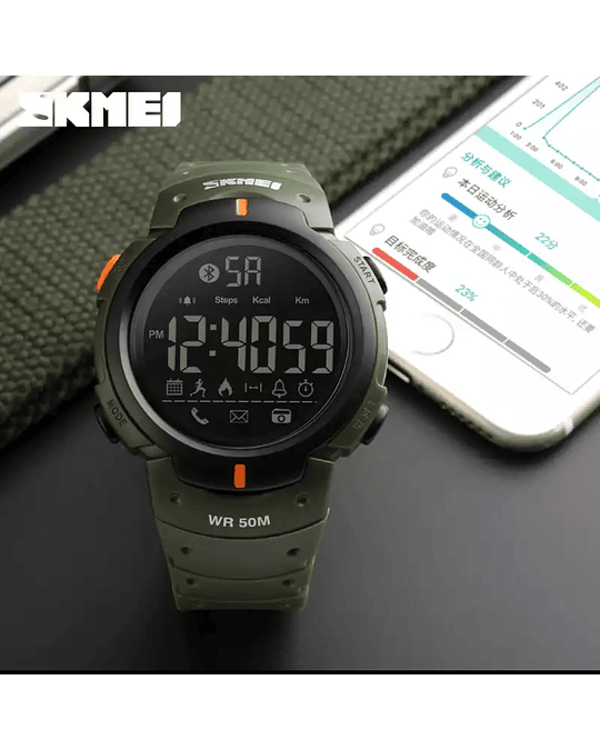 Smartwatch Skmei 1301  verde +56933233889