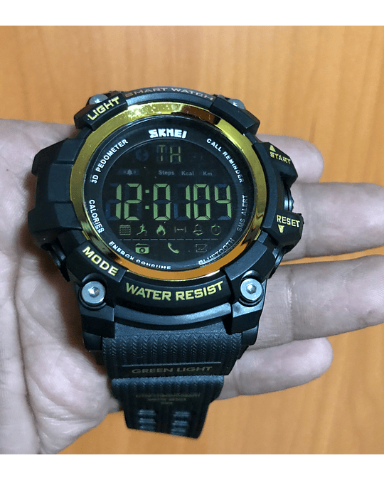 Smartwatch Skmei 1227 amarillo +56933233889