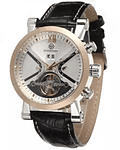 Reloj forsining automatico tourbillion blanco dorado +56933233889