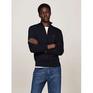 SWEATSHIRT ESSENTIAL COTTON ZIP THRU