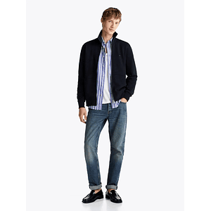 SWEATSHIRT ESSENTIAL TERRY ZT STAND COLLA TH