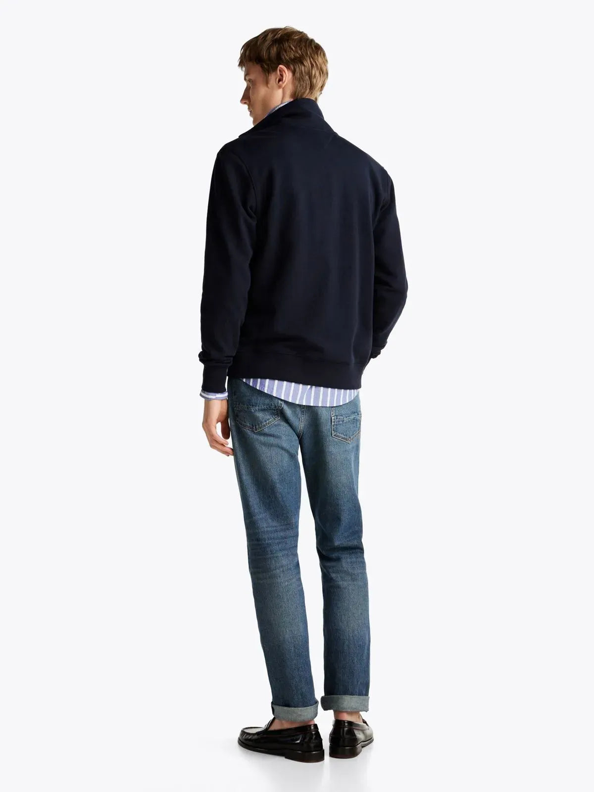 SWEATSHIRT ESSENTIAL TERRY ZT STAND COLLA TH 2