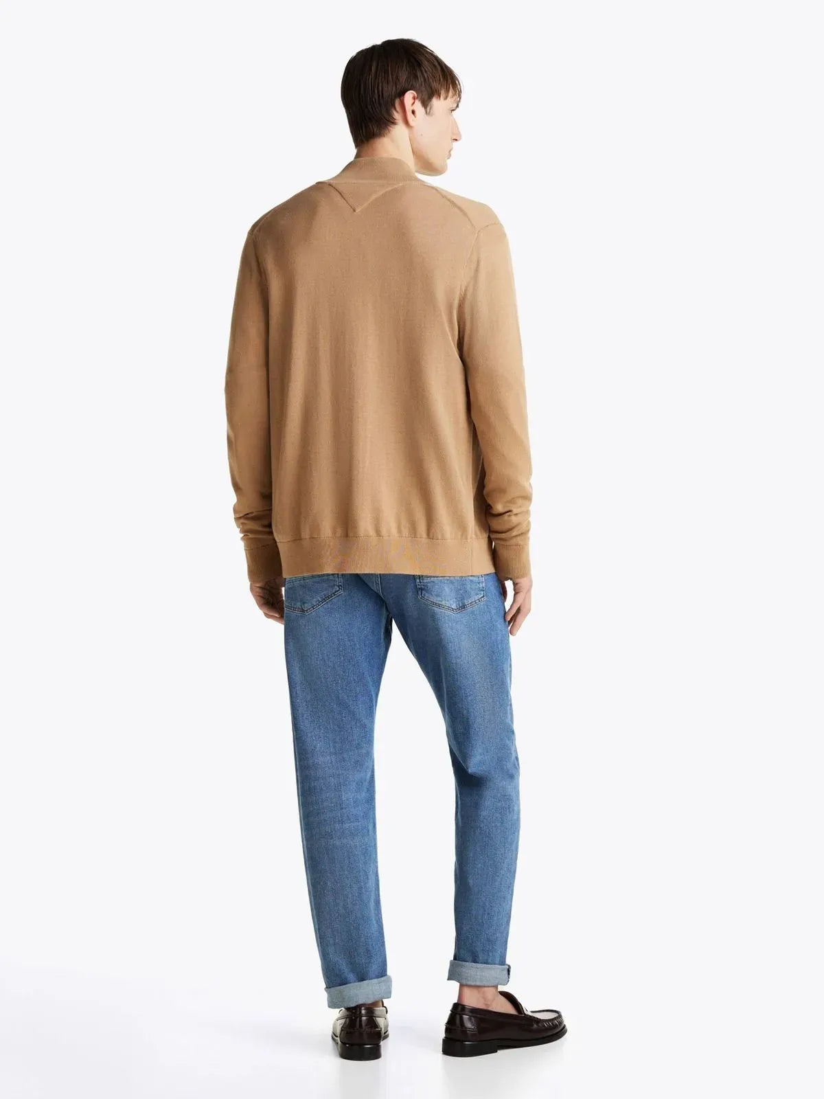 SWEATER ESSENTIAL COTTON ZIP THRU 3