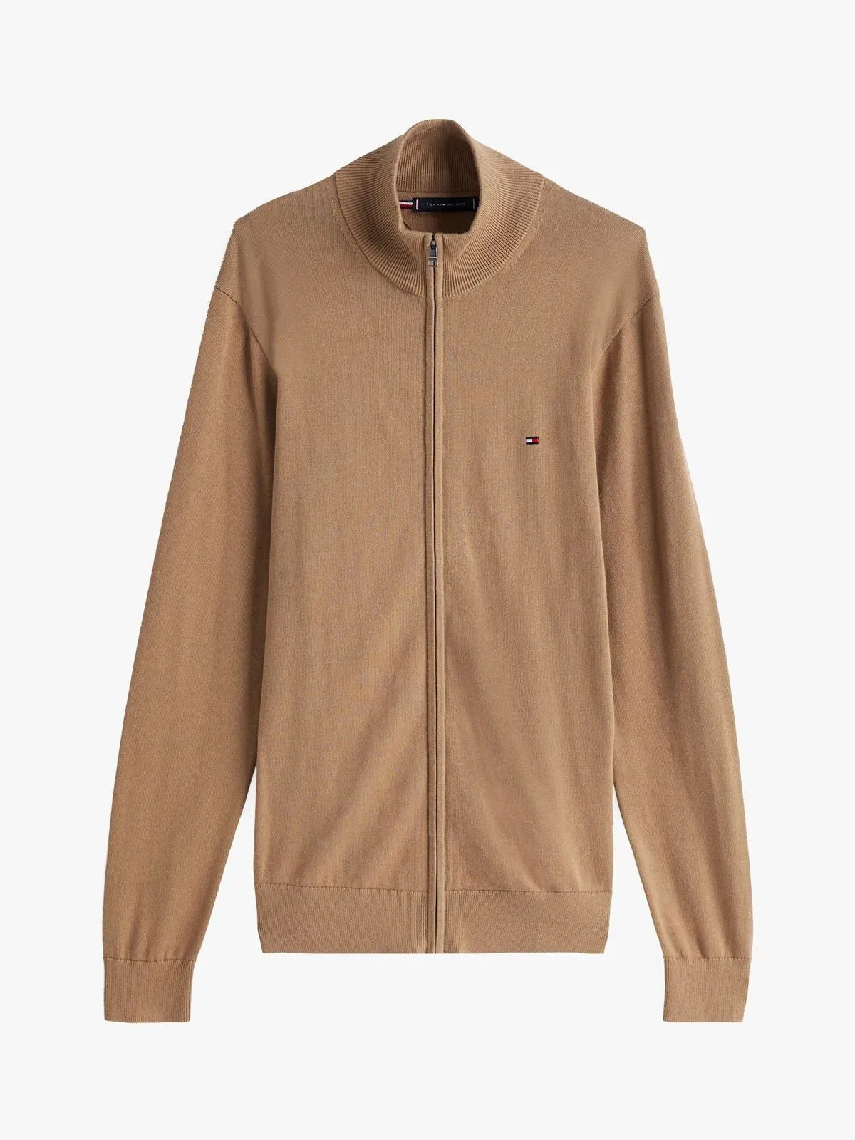 SWEATER ESSENTIAL COTTON ZIP THRU 4