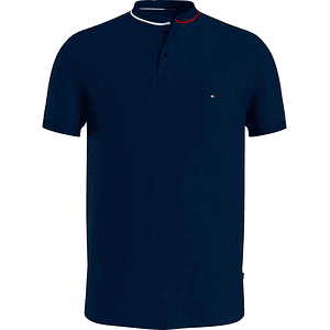 POLO M/C MAO RWB TIPPED SLIM POLO