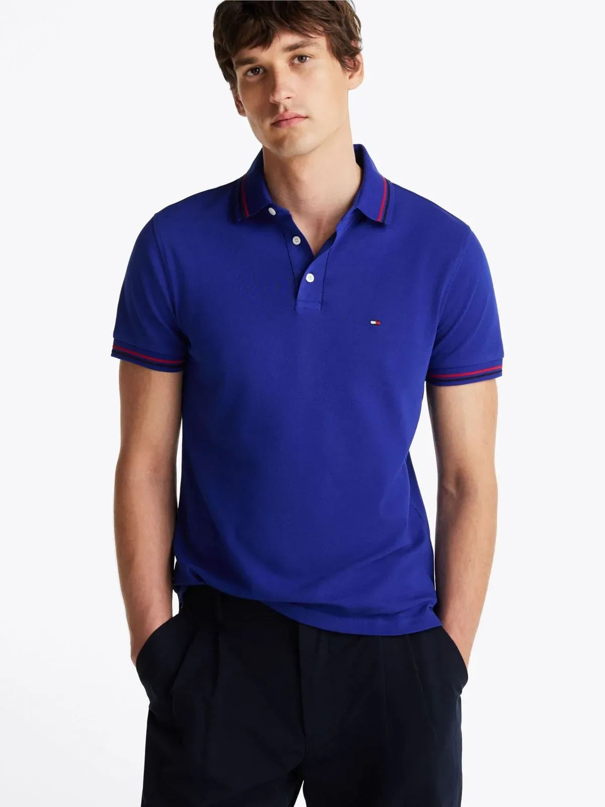 POLO TIPPED SLIM FIT SEASONAL POLO TH 1