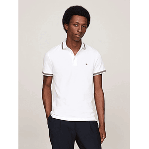 POLO M/C TIPPED SLIM FIT POLO TH