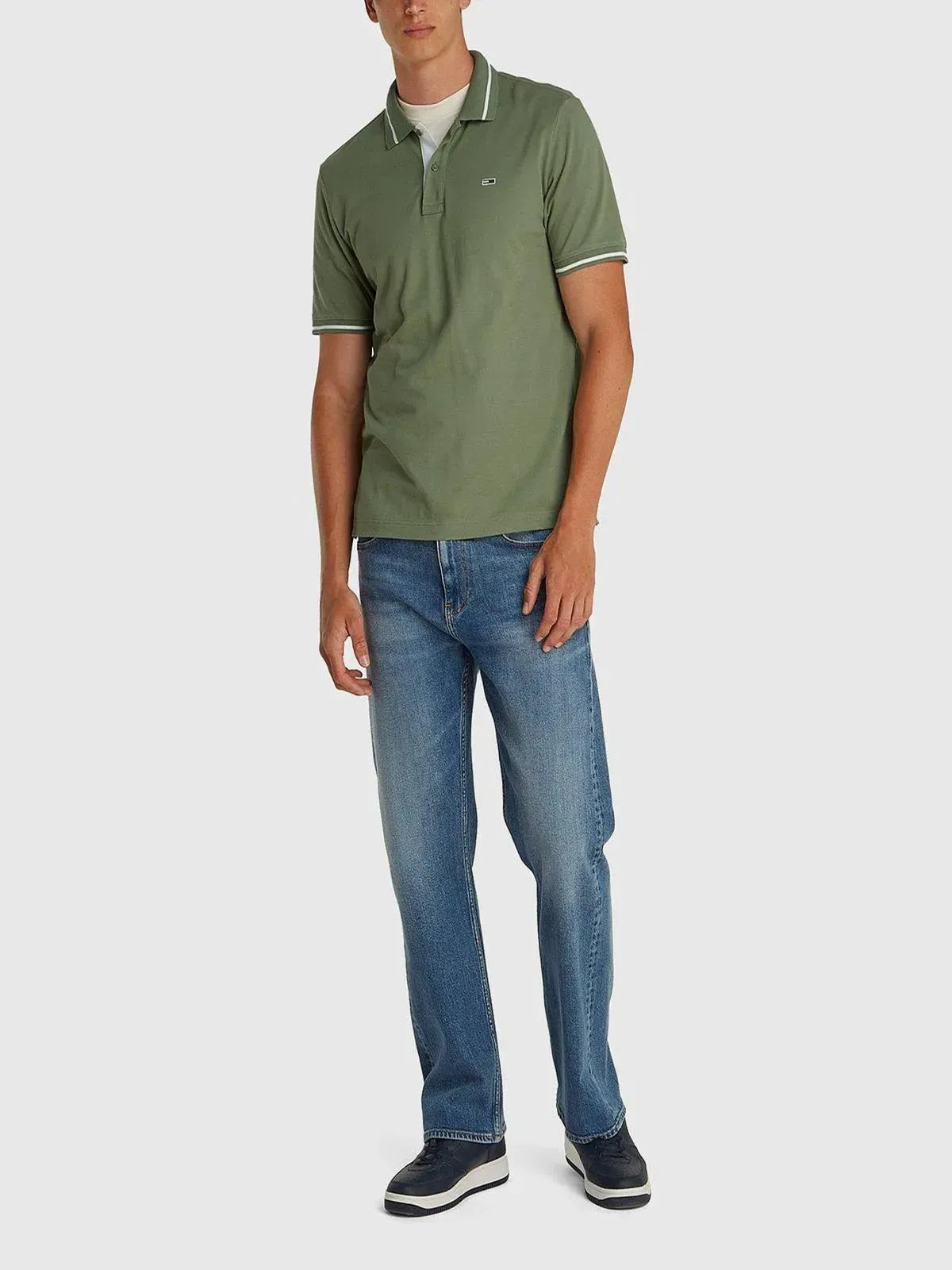 SWEATSHIRT TJM REG S FLAG HOODIE EXT 1