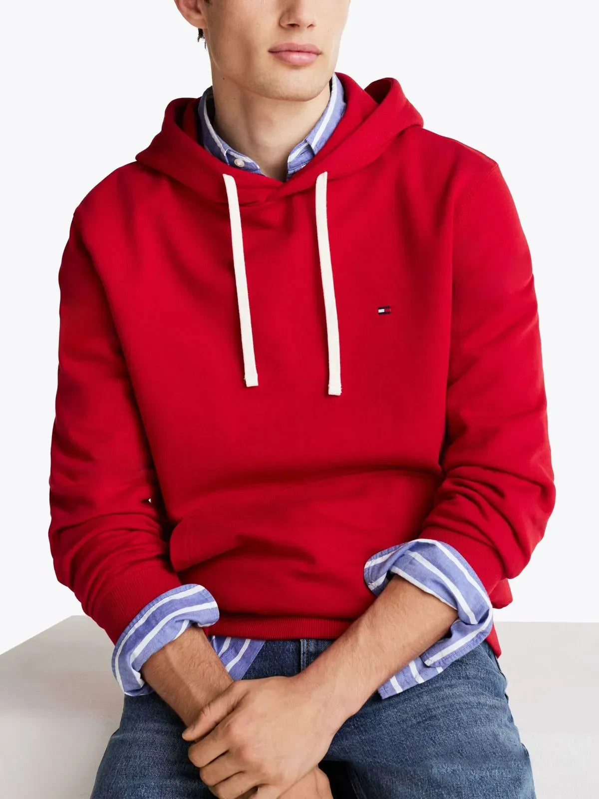 SWEATSHIRT ESSENTIAL TERRY HOODY TH 3