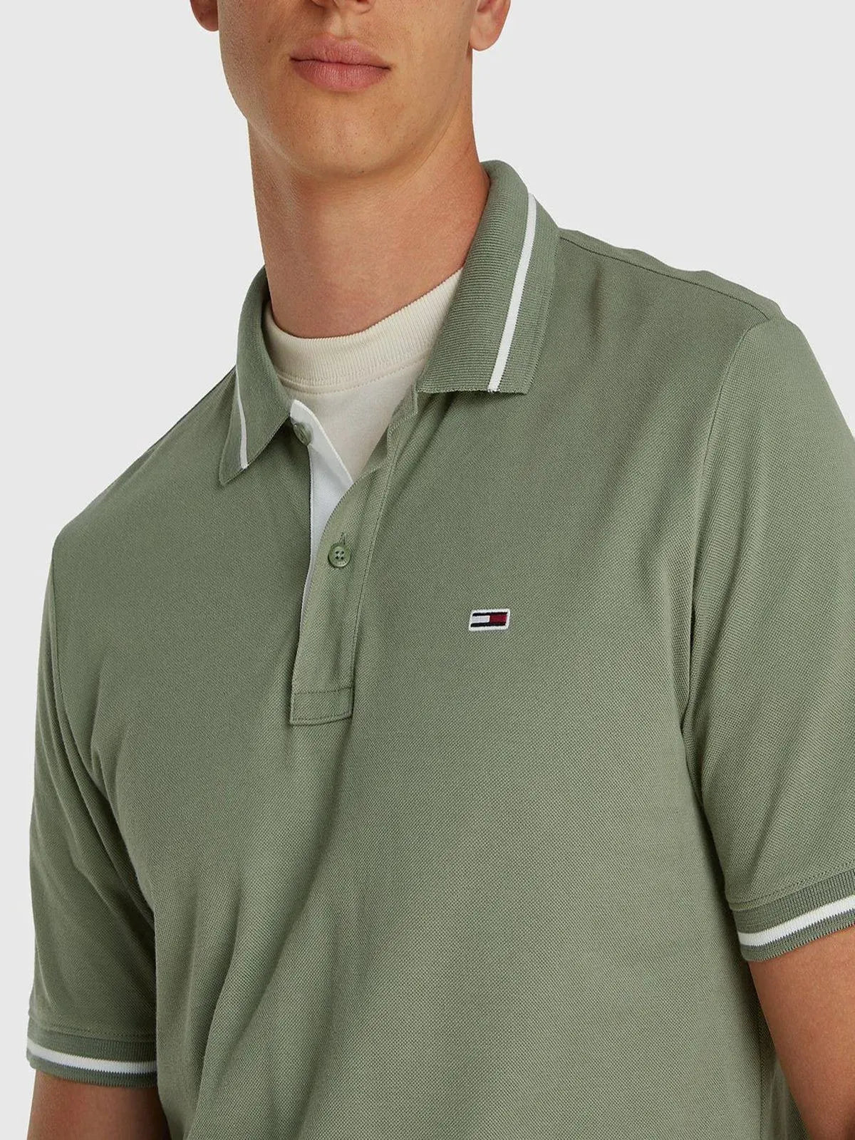 SWEATSHIRT TJM REG S FLAG HOODIE EXT 4