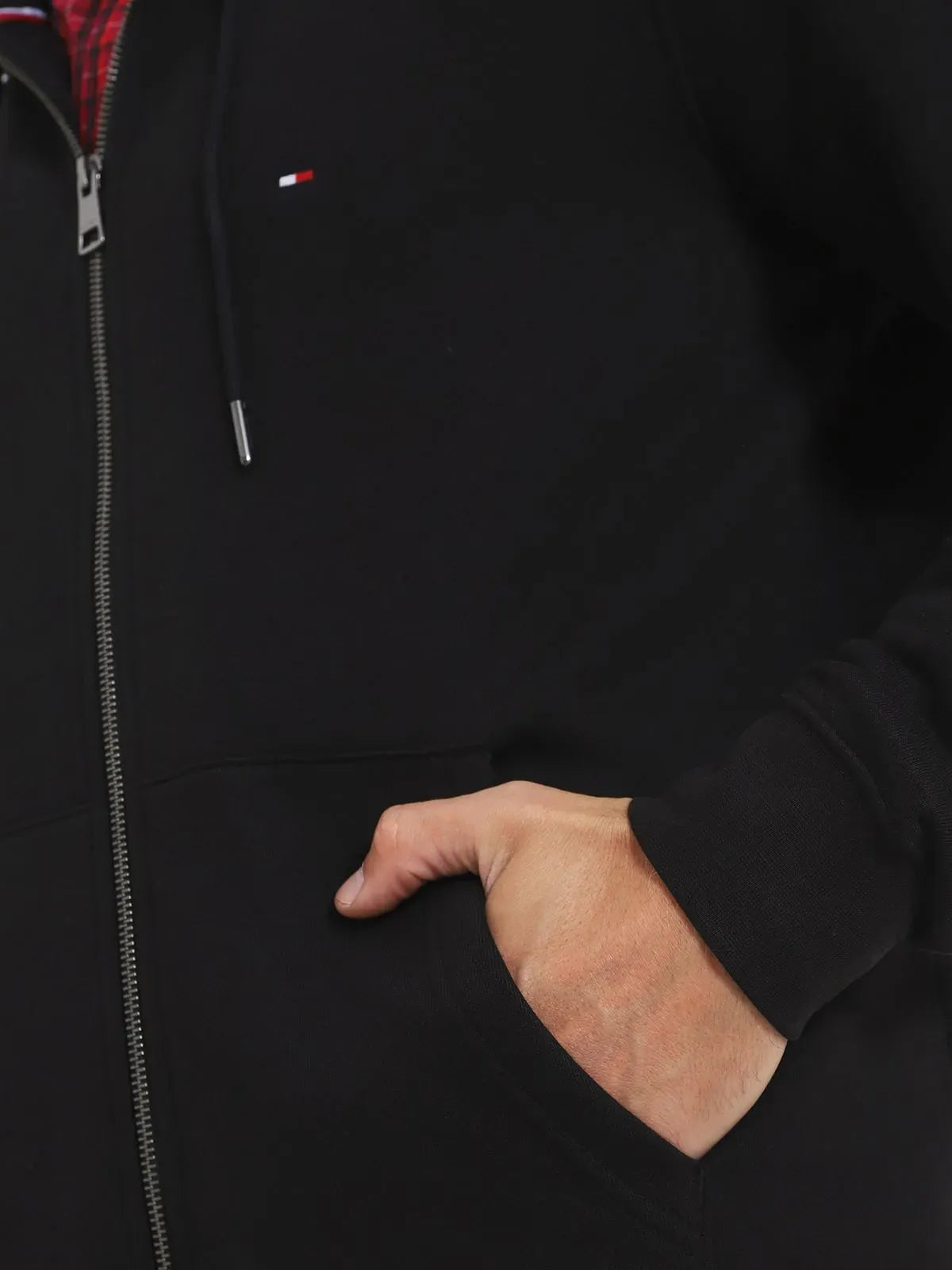 SWEATSHIRT IM NA FLAG LOGO ZIP THRU HOODY TH 4