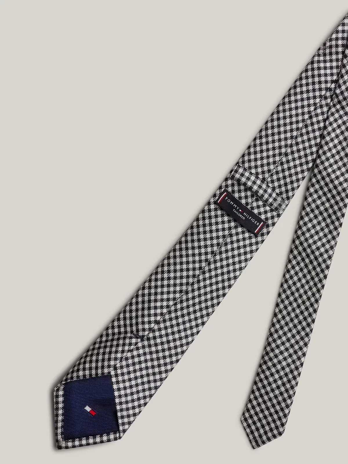 CORBATA WOVEN GINGHAM TIE TH 3