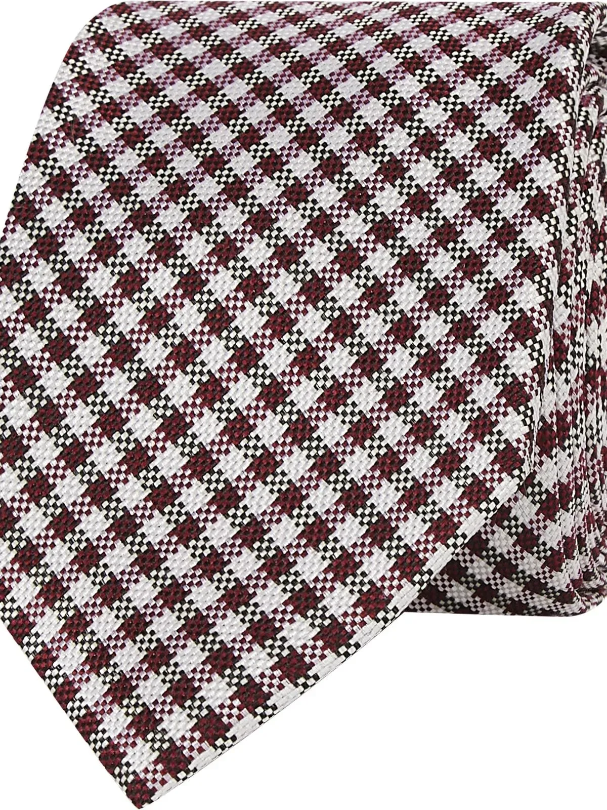 CORBATA WOVEN GINGHAM TIE TH 2