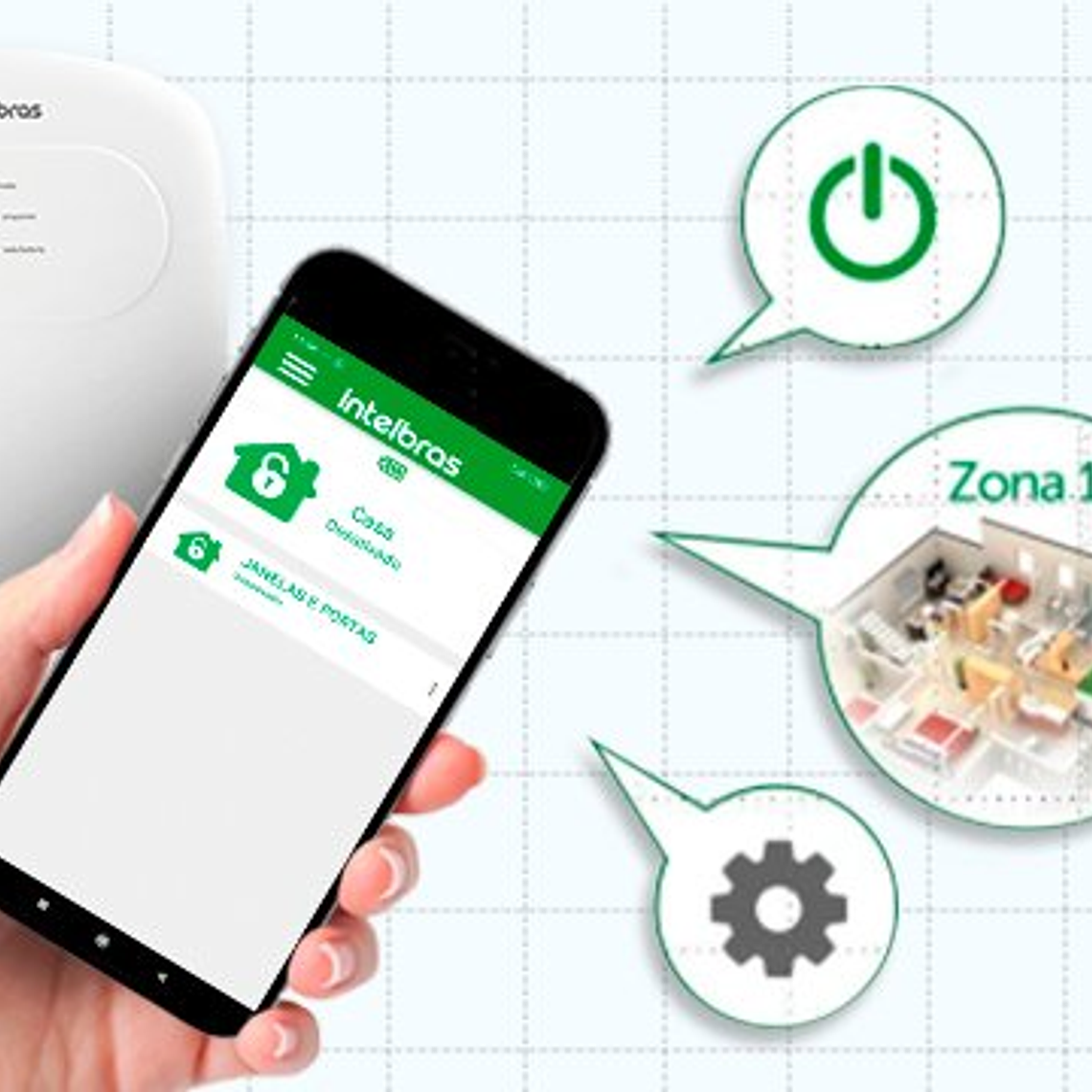 Kit De Alarma Intelbras  4