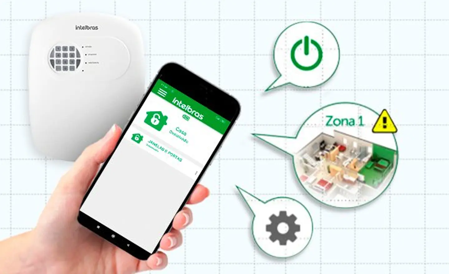 Kit De Alarma Intelbras  4