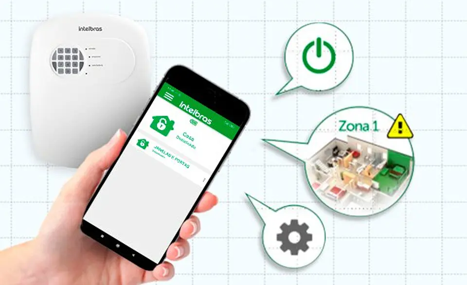 Kit De Alarma Intelbras  4