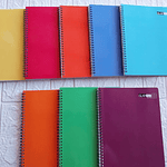 CUADERNO DOBLE ESPIRAL GLAMTEX TAPA BLANDA