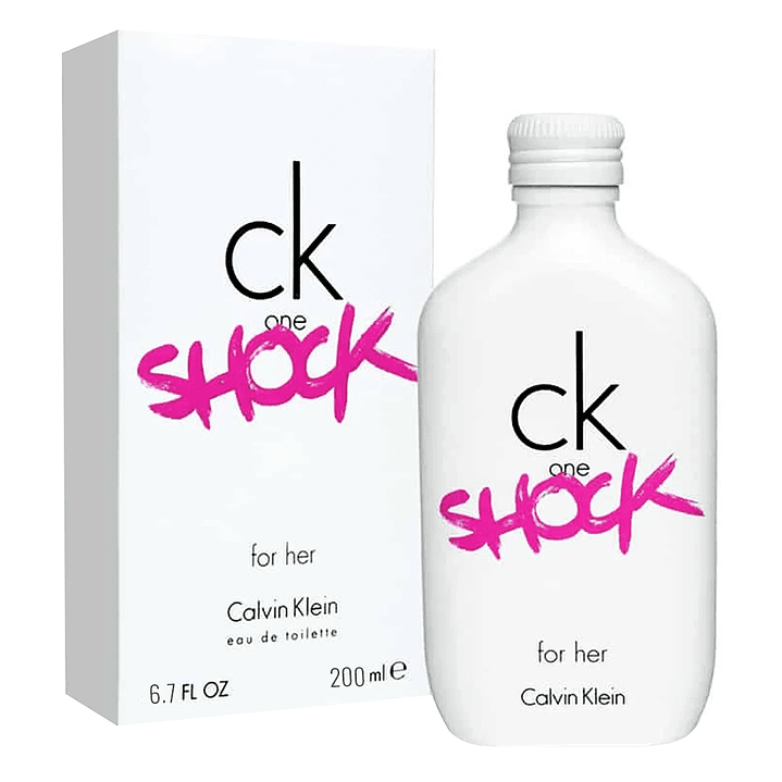 Perfume CK One Shock Woman EDT 200 ml - Calvin Klein $27.990